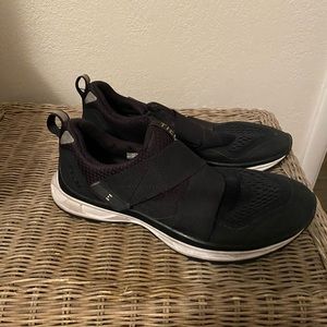 Black Tiem Cycling Shoes with SPD clips installed